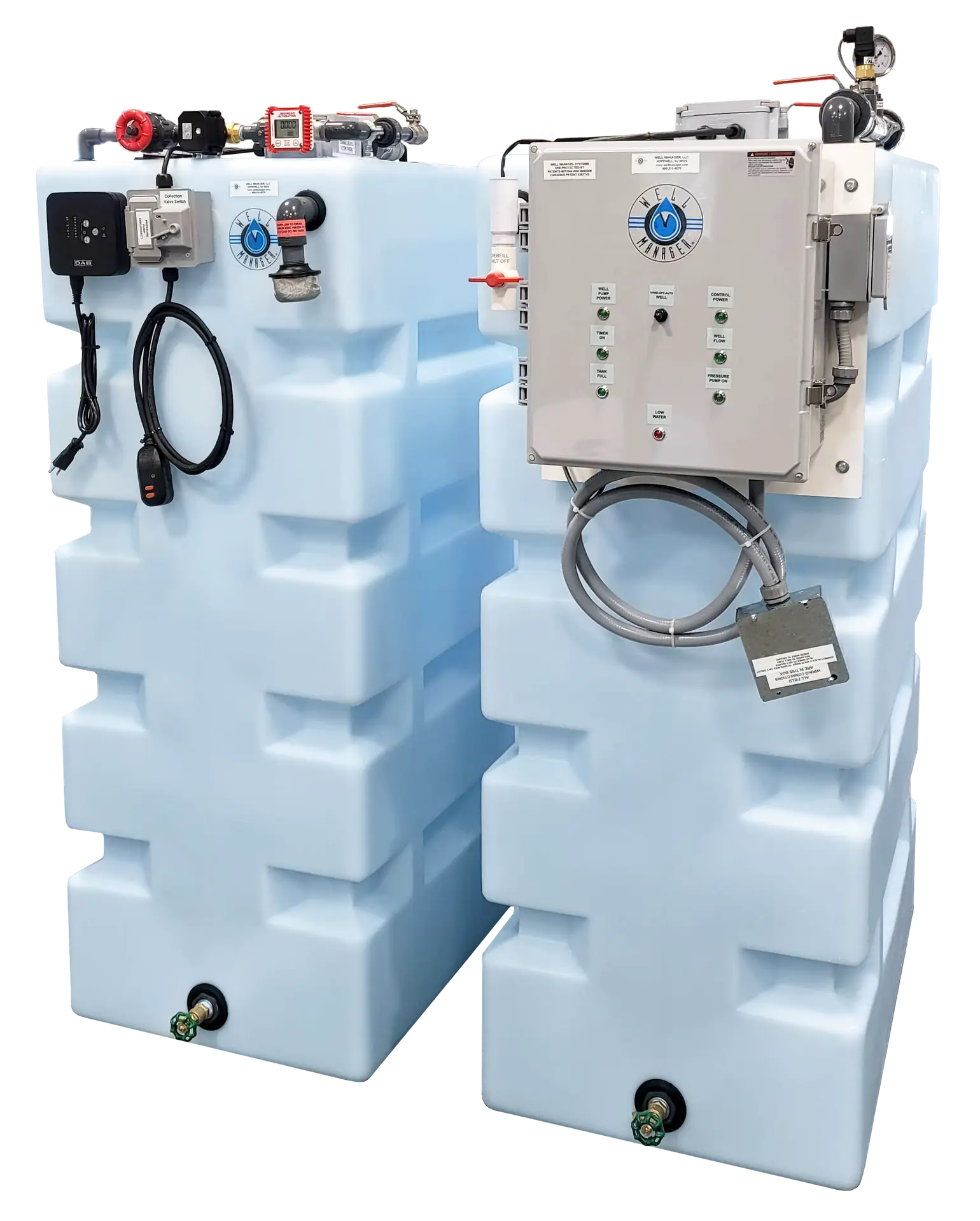 Well Manager® and Well Watcher Systems for Low-Yielding and Low Water Pressure Wells to provide reliable water supply and consistent pressure