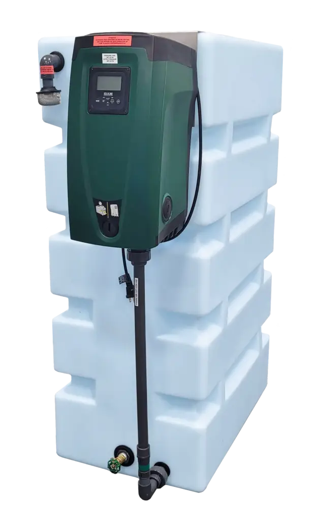R.O. Re-Pressurization Vertical System 210 with an External DAB EsyBox Pump to provide reliable water supply and consistent pressure to a whole house reverse osmosis system