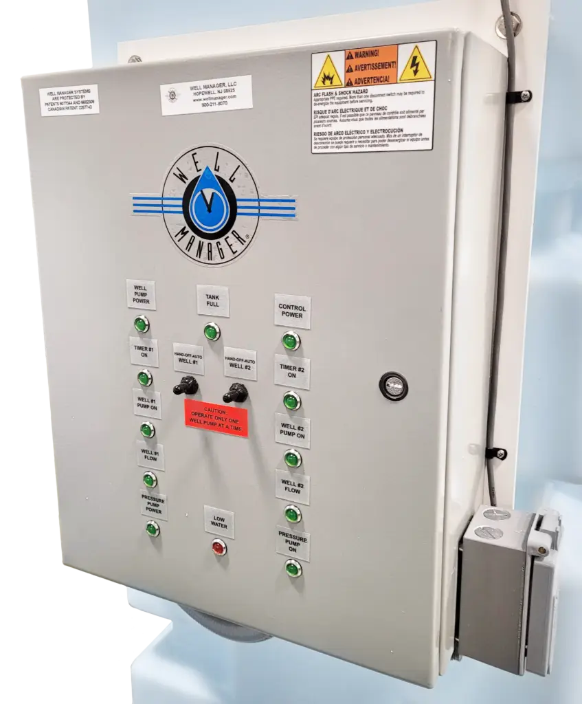 Well Manager® Control Panel for 2 Wells