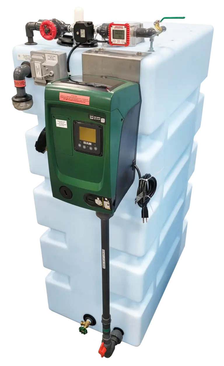 Well Watcher Vertical System with a DAB E.SYBOX Mini 3 Pump to provide reliable water supply and consistent pressure from a low-yielding well