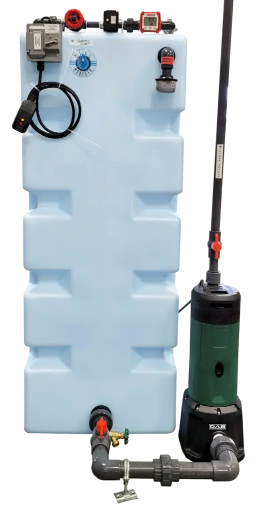 Well Watcher 210 System to provide reliable water supply and consistent pressure from a low-yielding well