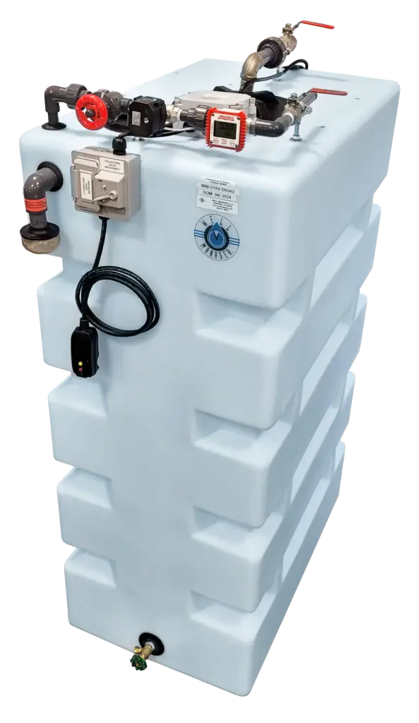 Well Watcher 210 Vertical System with an Internal DAB DTRON 2 Pump to provide consistent output pressure and water supply for homeowners and business owners.
