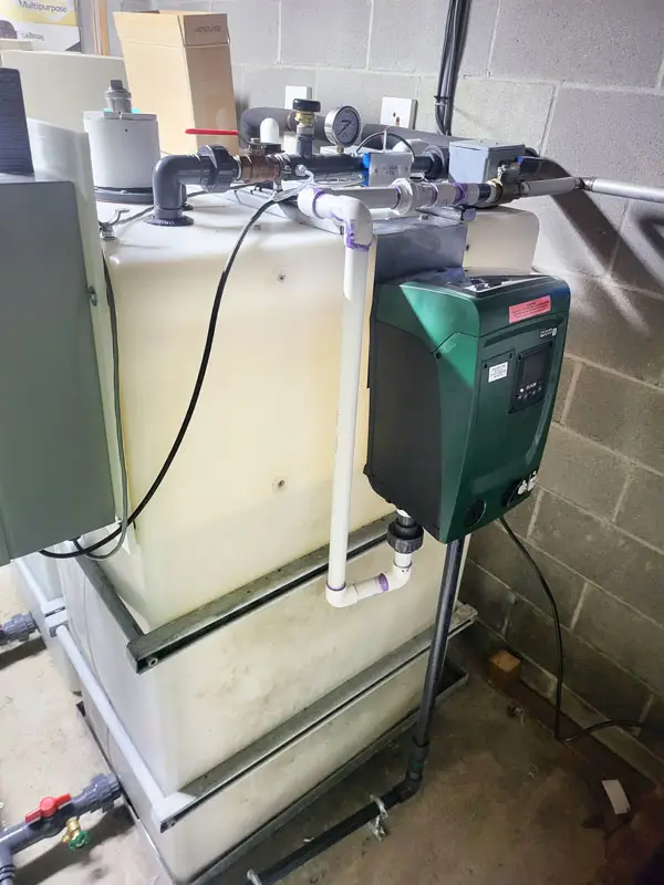 An old Well Manager® System that was retrofitted for a new DAB E.SYBOX Mini 3 when their old StaRite Pump died.