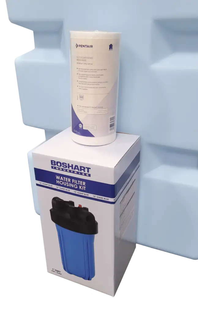 Boshart Giant Blue Water Filter Kit (1" FNPT – 10")