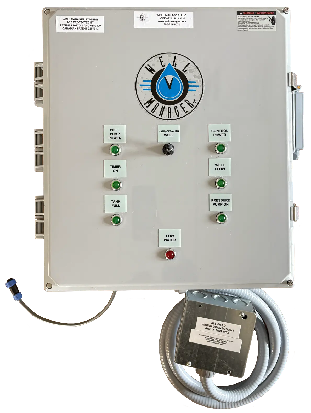 Well Manager Control Panel