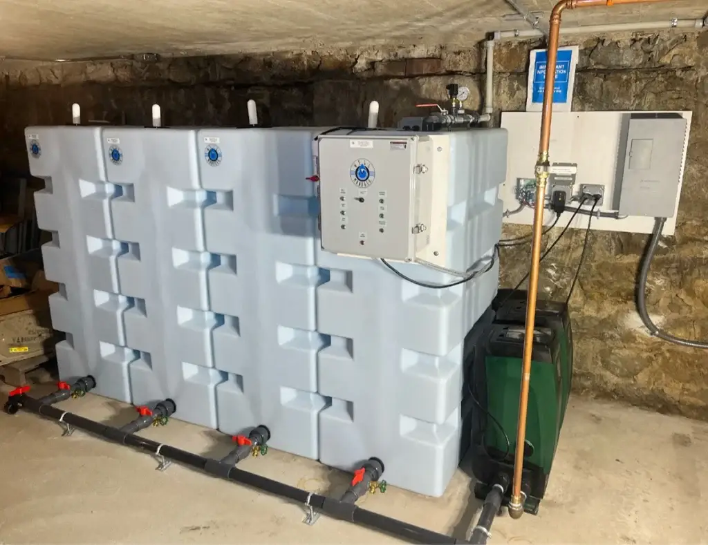 Water pressure booster