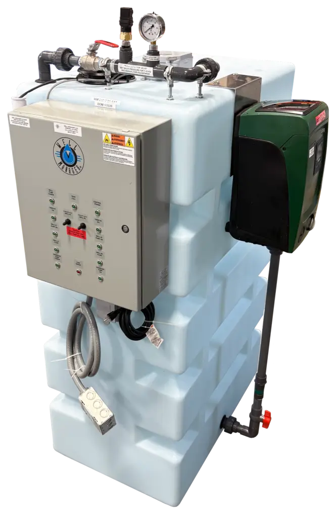 Well Manager® 2 Well Control Panel Vertical System for managing 2 Low-Yield wells and low water pressure