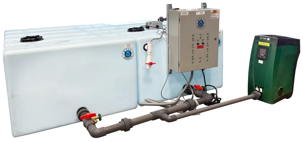 Well Manager Low Horizontal 2 tank System with an external DAB Mini pump