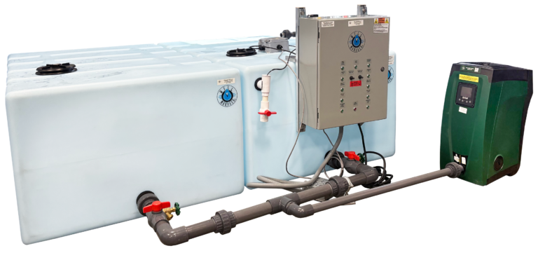 Well Manager Low Horizontal 2 tank System with an external DAB Mini pump