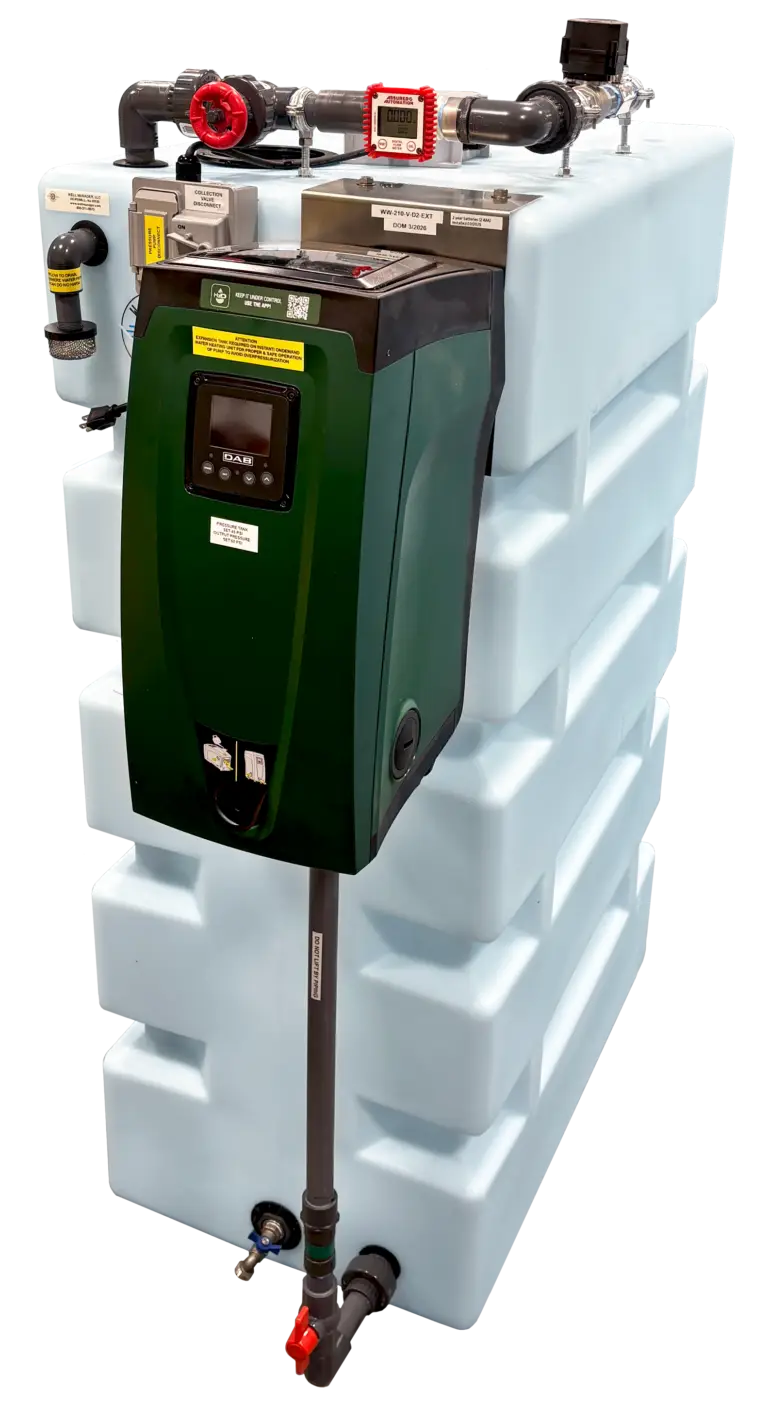 Well Watcher Single Tank System with a DAB ESYBOX 2HP pump