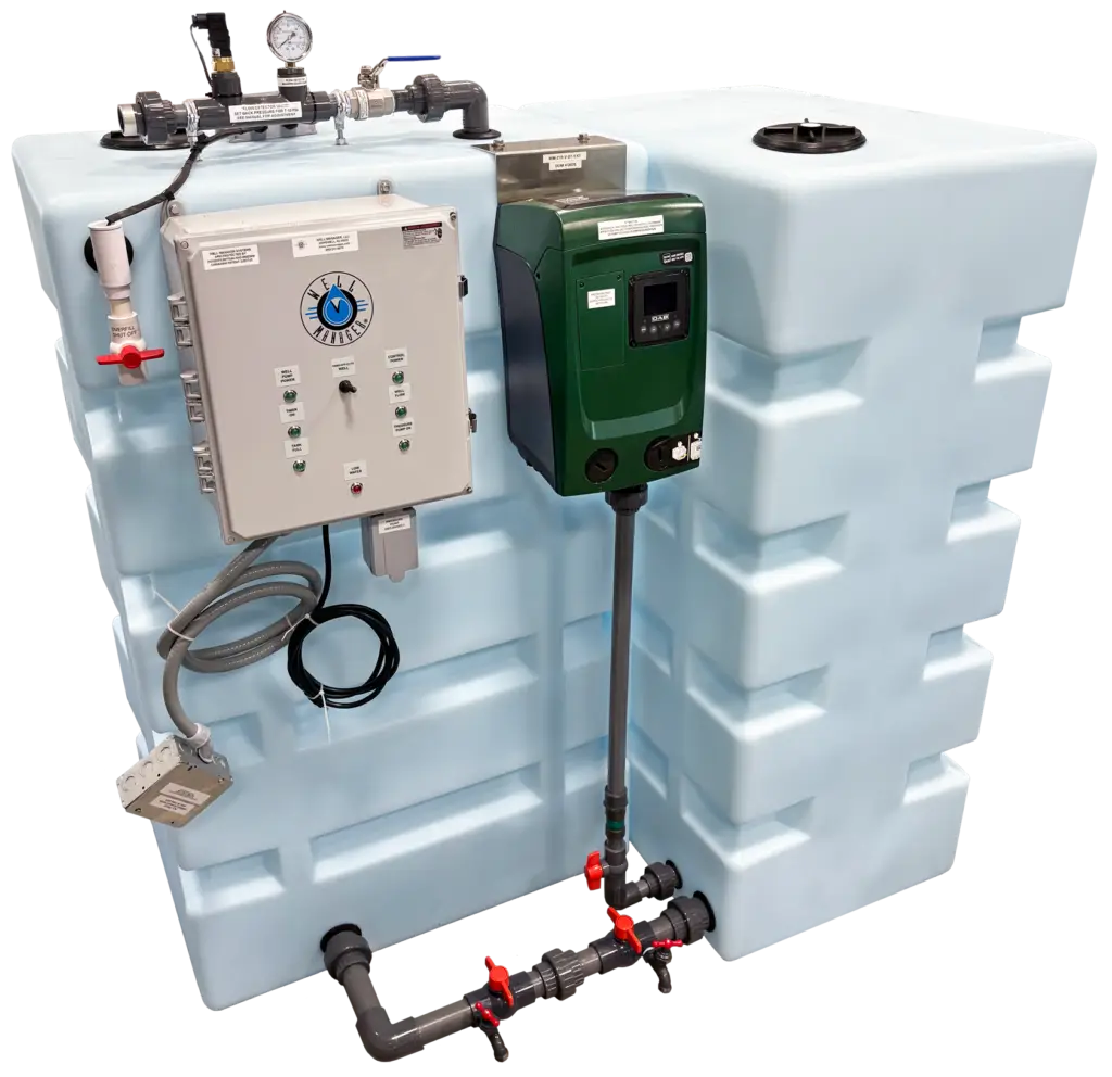 Well Manager® 2 tank system external DAB Mini 3 pump, L shape