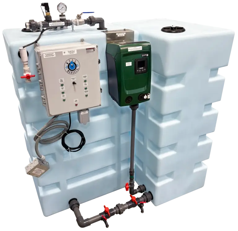 Well Manager® 2 tank system external DAB Mini 3 pump, L shape