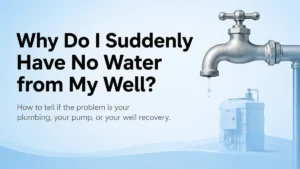 Low Water Pressure Well
