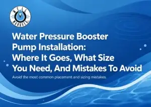 Water pressure booster