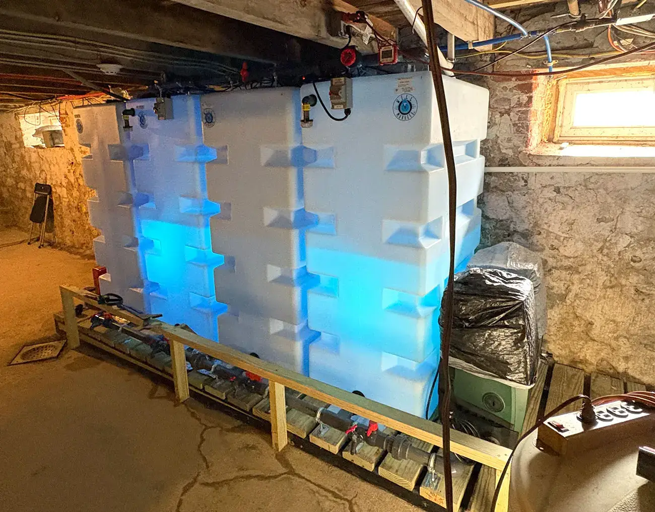 Low water pressure well 5