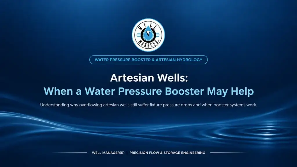 Water pressure booster